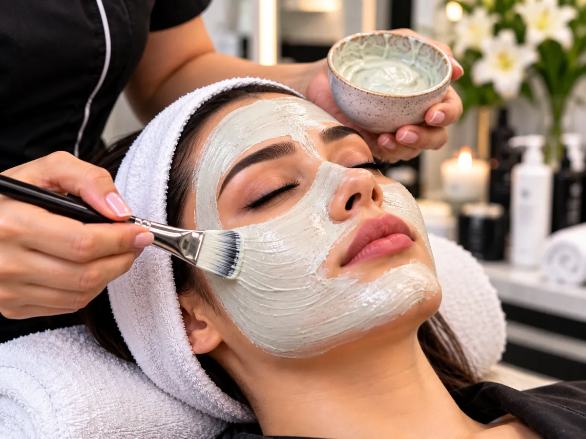 Glow facial treatment at Hareem Hurain Ladies Salon, Dubai